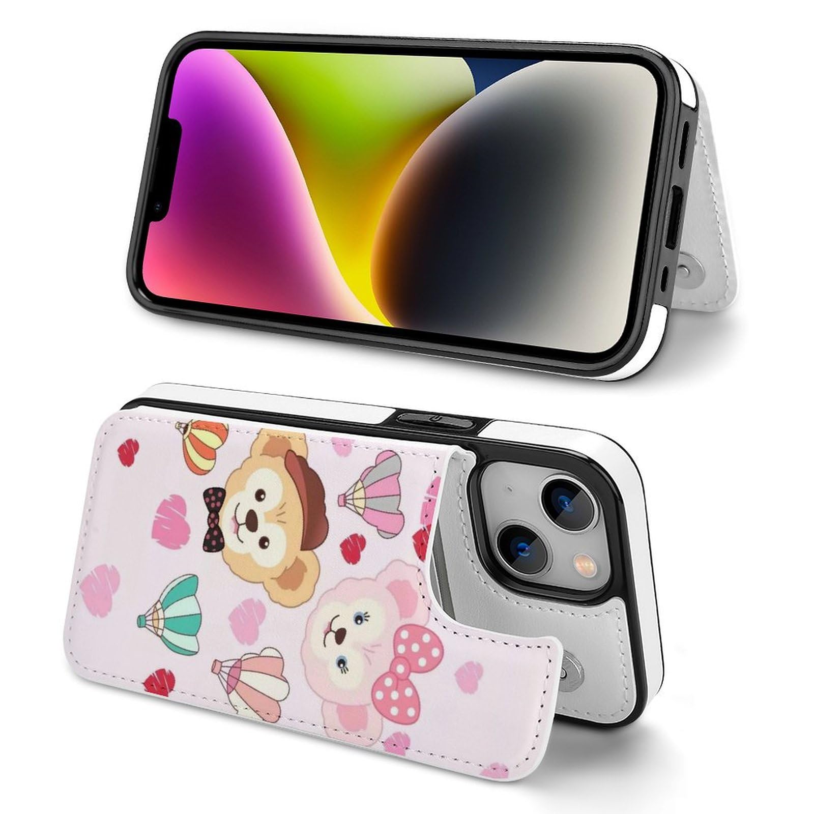 こダッフィー シェリーメイ スマートフォンケース 手帳 公式 Amazon.co.jp: iPhone 15 Plus ケース 手帳型 ダッフィー シェリーメイ